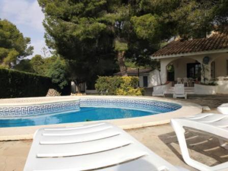 Villa Génova Les Tres Cales Exteriér fotografie